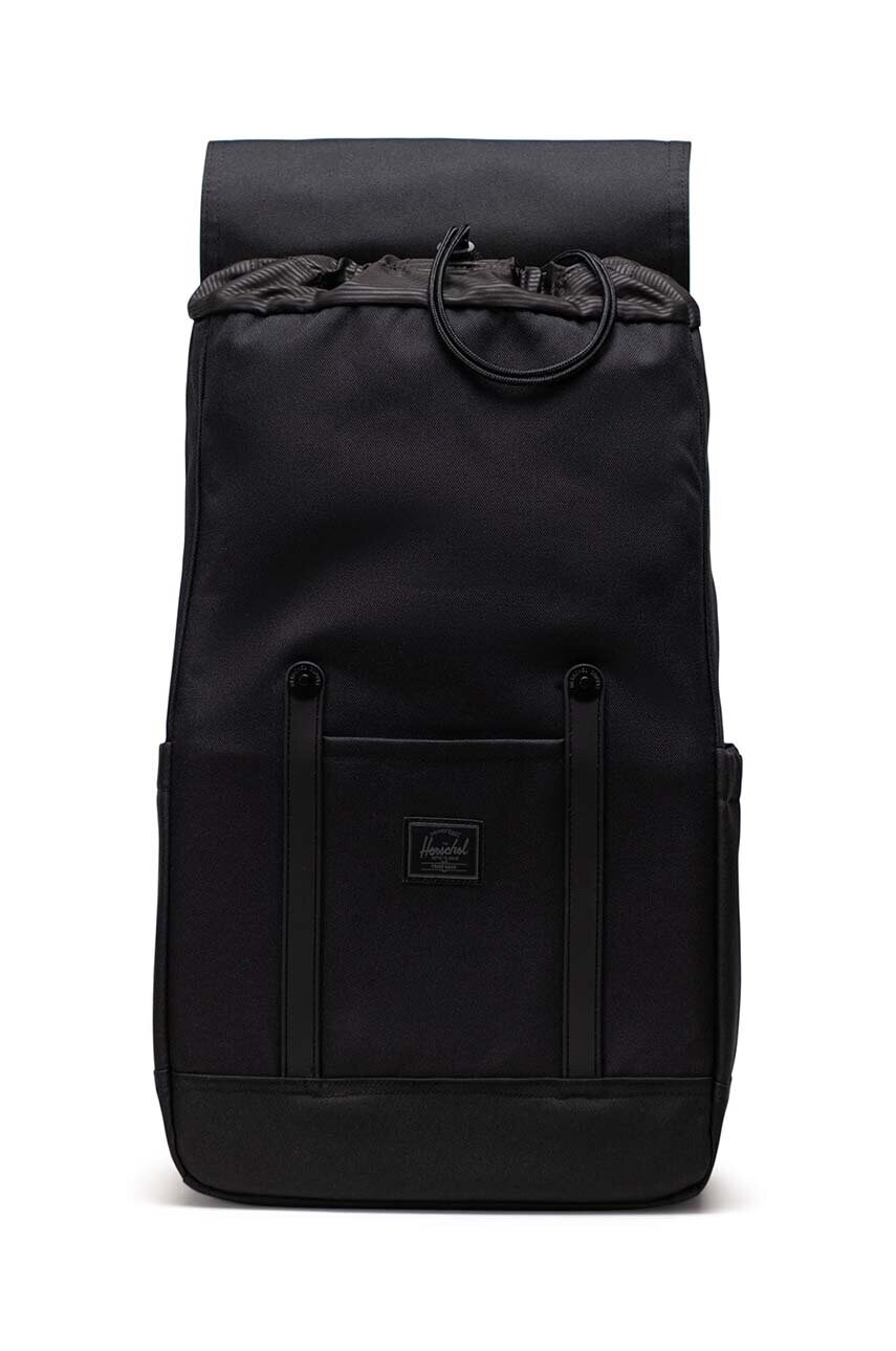 Рюкзак Herschel 11397-05881-OS Retreat Backpack колір чорний великий однотонний