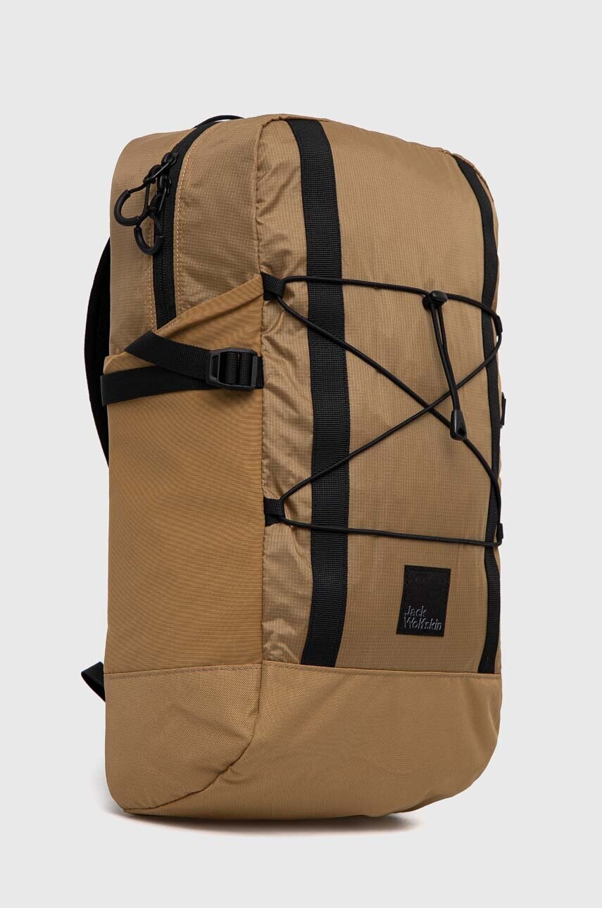 Рюкзак Jack Wolfskin WANDERTHIRST 20 колір коричневий великий однотонний