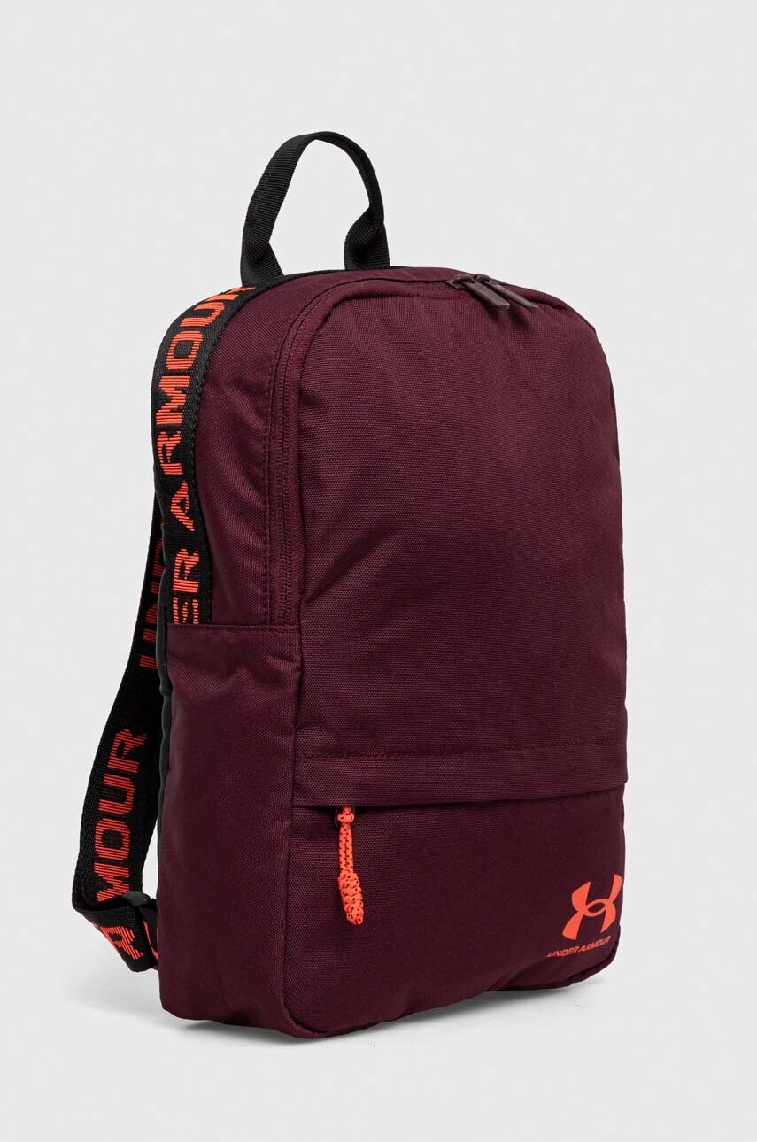 Рюкзак Under Armour колір бордовий великий однотонний