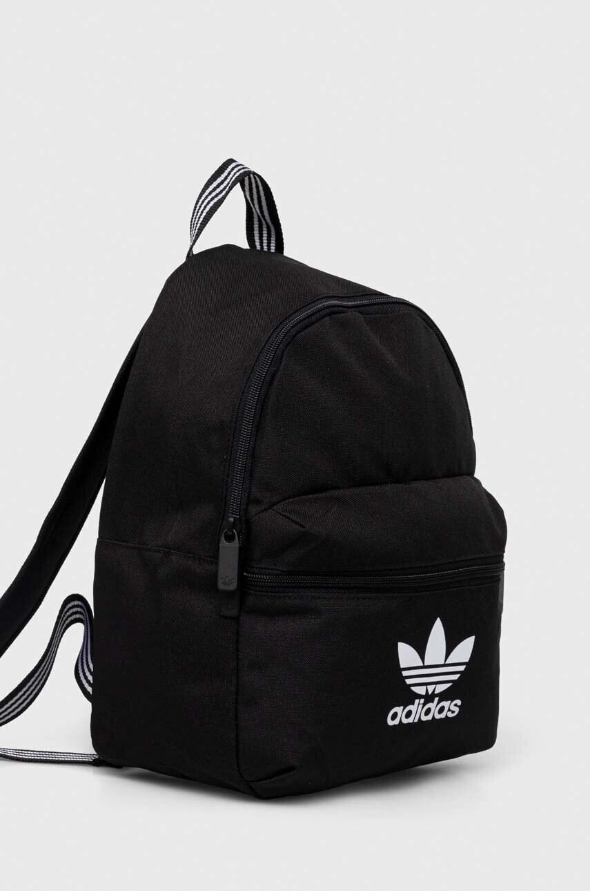Рюкзак adidas Originals колір чорний малий однотонний