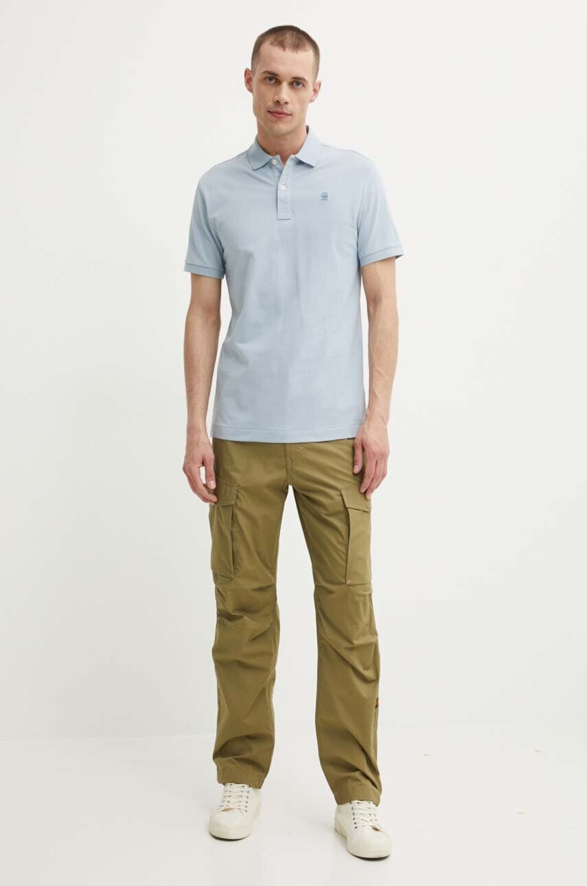 Поло G-Star Raw чоловічий однотонний