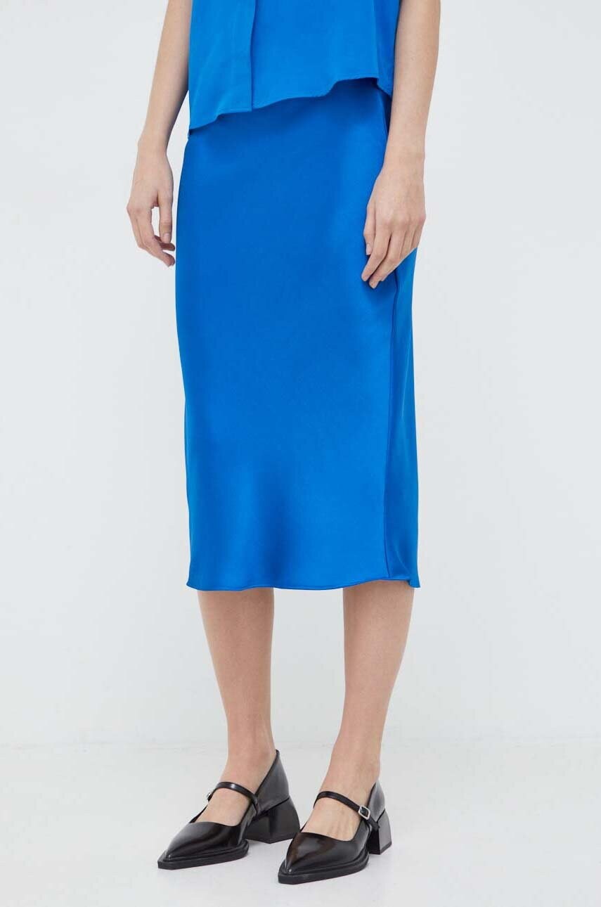 Спідниця Samsoe Samsoe AGNETA midi олівець F22300195