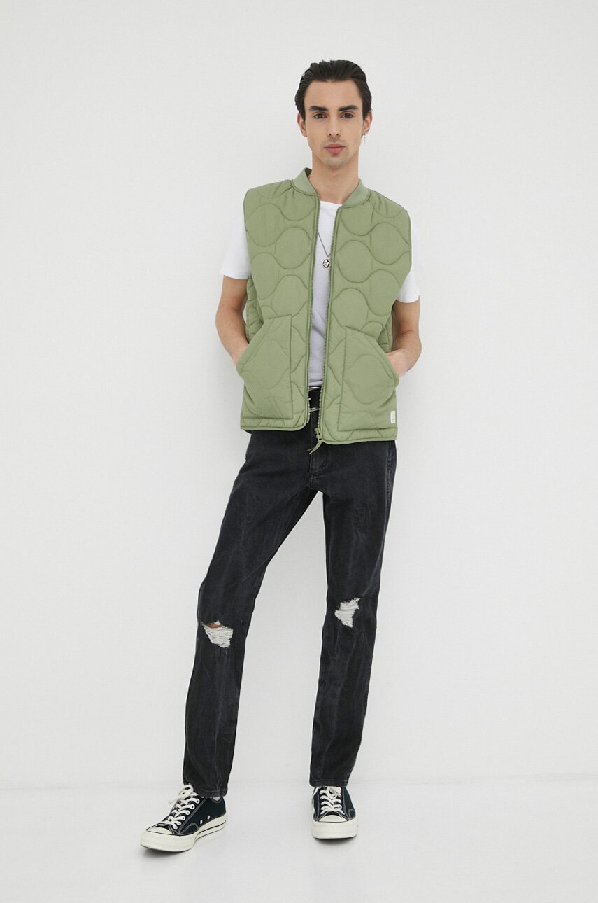 Джинси Wrangler Larston x Fender чоловічі колір чорний
