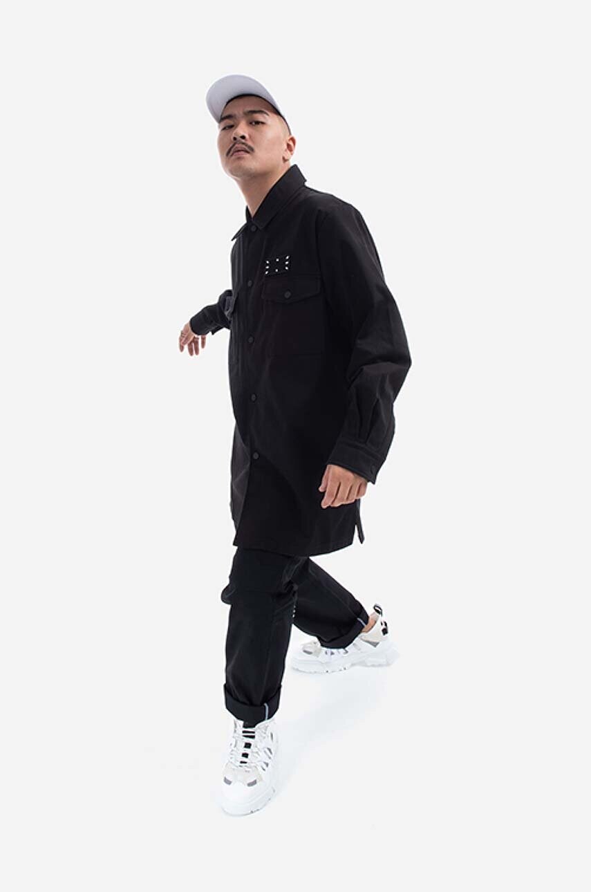 Джинси MCQ чоловічі колір чорний пряме 646536RQP101000-BLACK