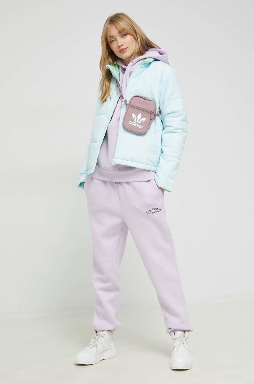 Спортивні штани Juicy Couture Wendy жіночі колір фіолетовий з аплікацією