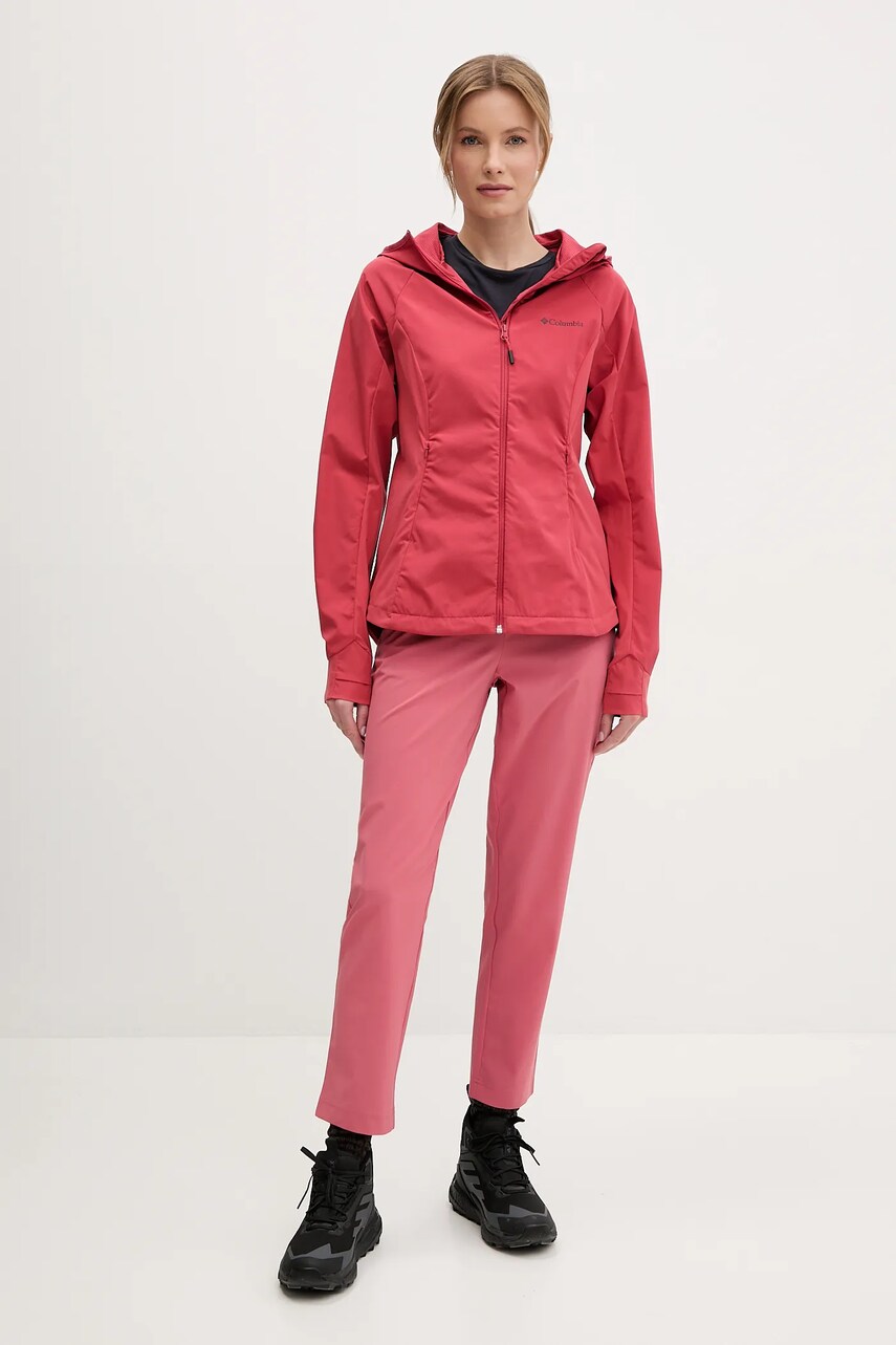 Спортивні штани Helly Hansen Thalia 2.0 жіночі колір рожевий прямі висока посадка 34325