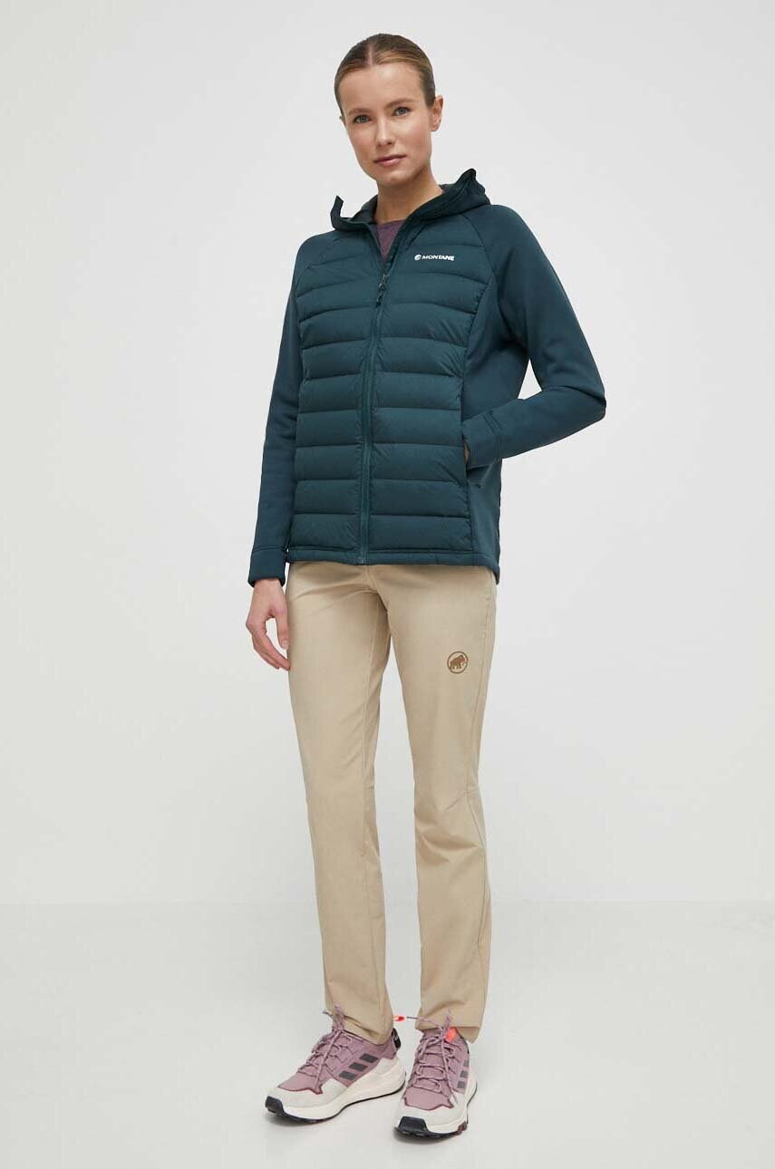 Штани outdoor Mammut Runbold колір бежевий