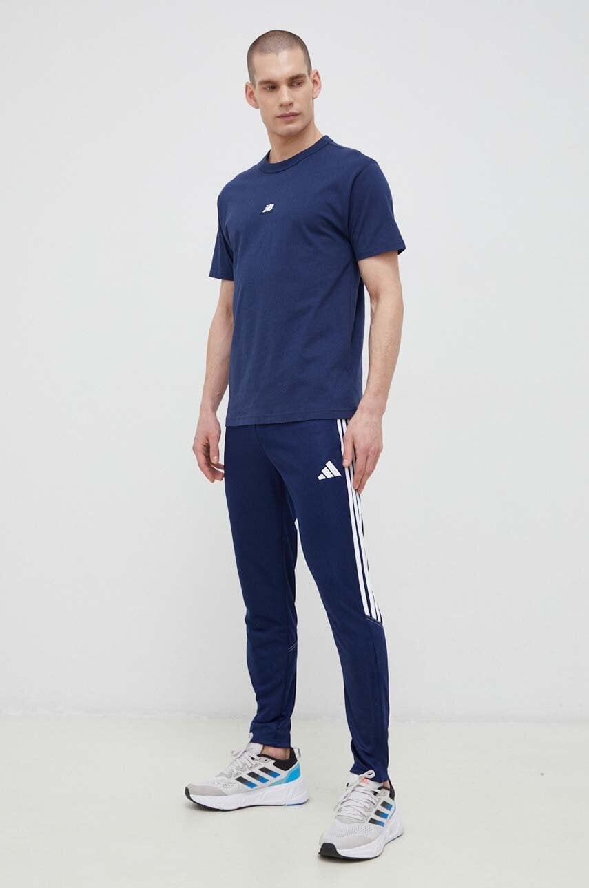 Штани для тренувань adidas Performance Tiro 23 колір синій з аплікацією