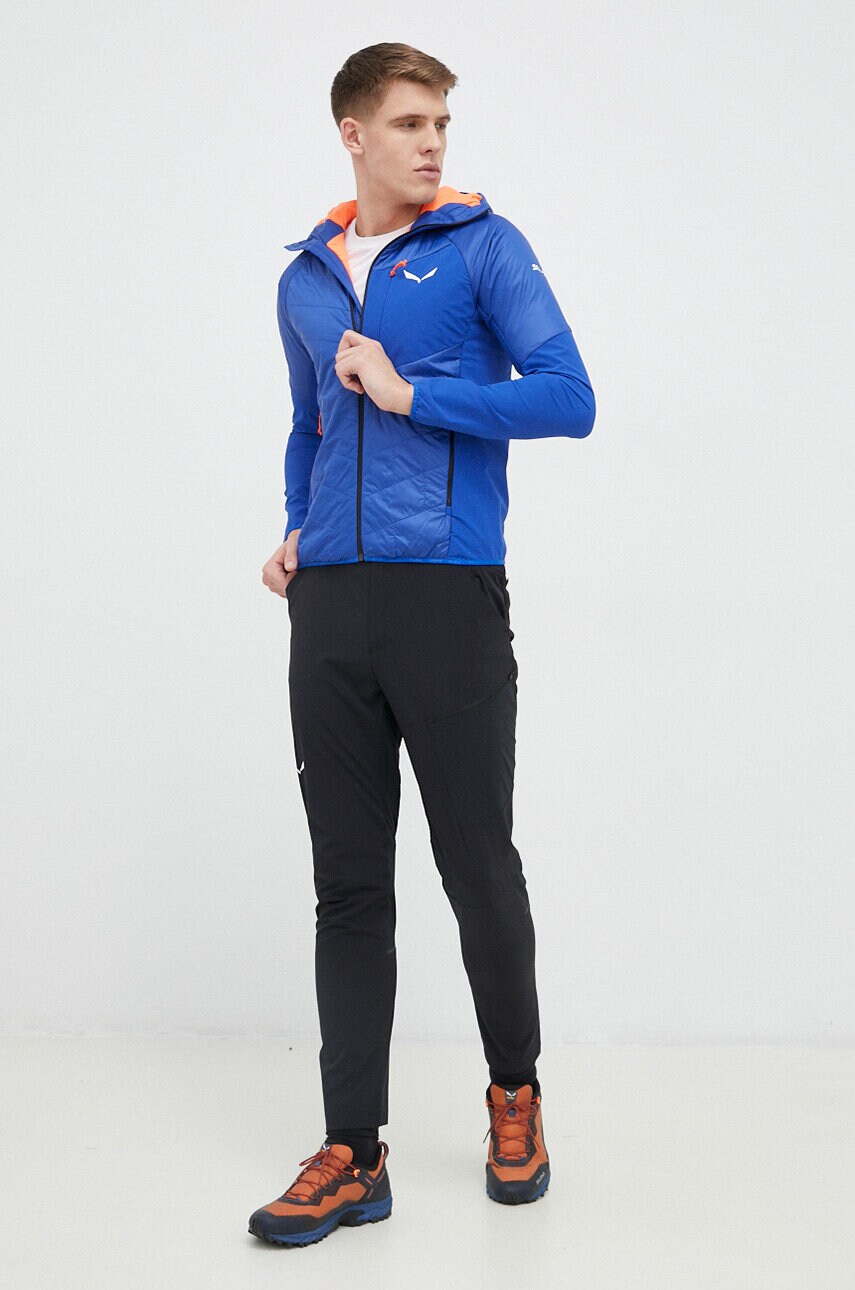 Штани outdoor Salewa Pedroc 2 колір чорний