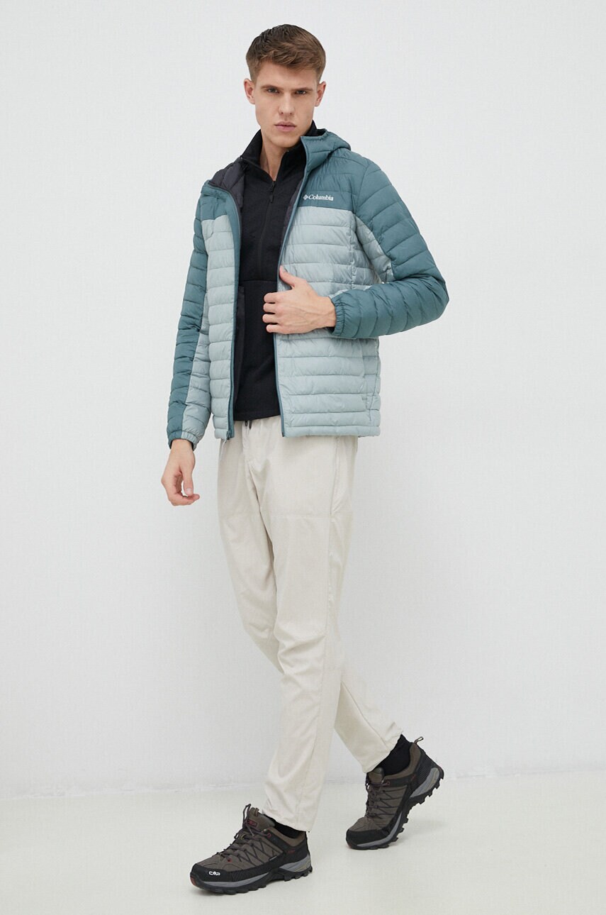 Штани outdoor Columbia Coral Ridge колір бежевий прямі