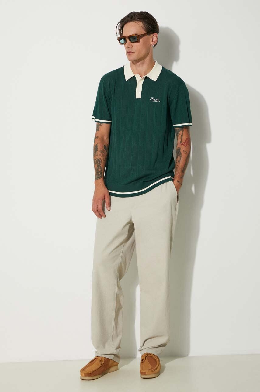 Штани Norse Projects Ezra Solotex чоловічі колір бежевий прямі N25.0383.0216-0216