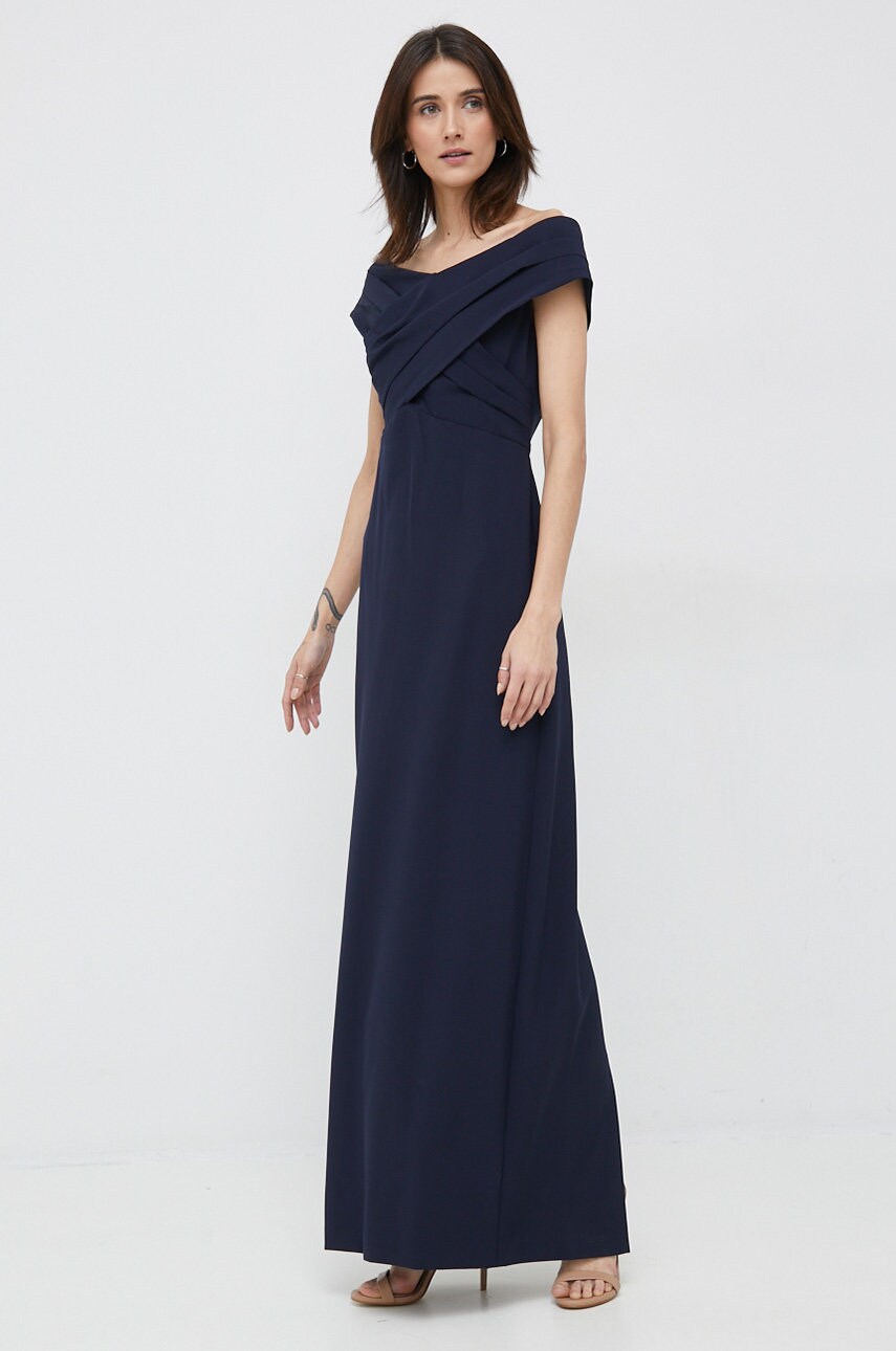 Сукня Lauren Ralph Lauren колір синій maxi пряма