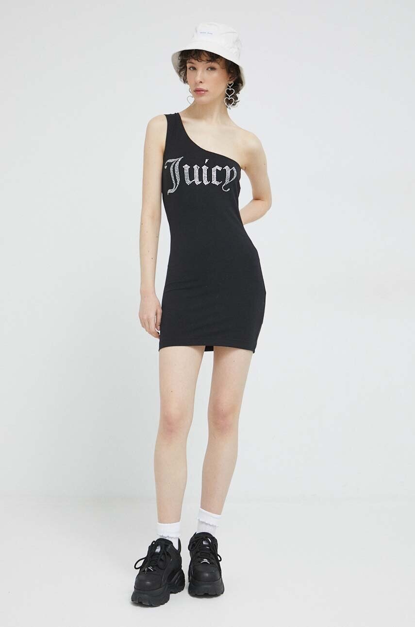 Сукня Juicy Couture колір чорний mini облягаюча