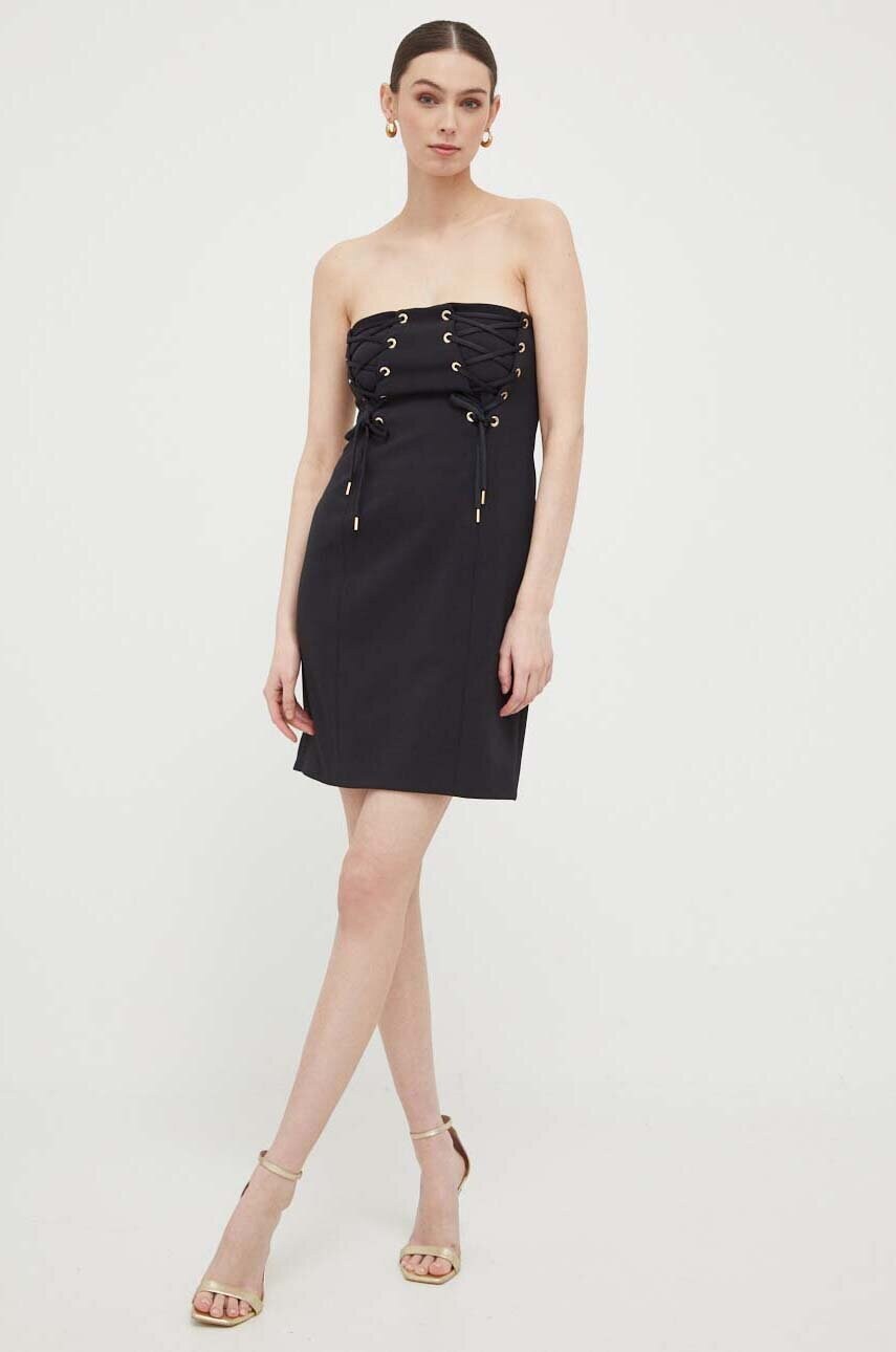 Купити Сукня Pinko колір чорний mini oversize – головне зображення