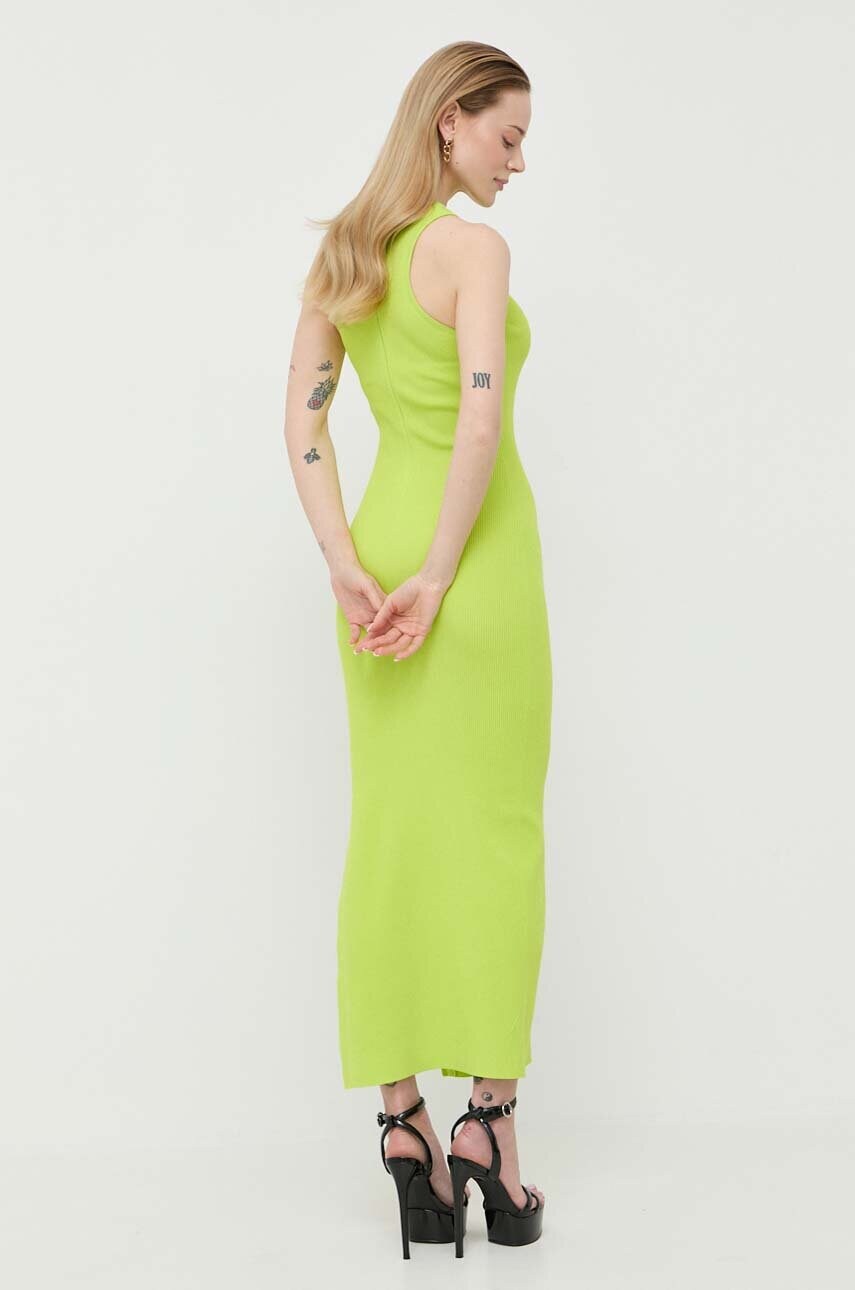 Сукня MICHAEL Michael Kors колір зелений maxi облягаюча