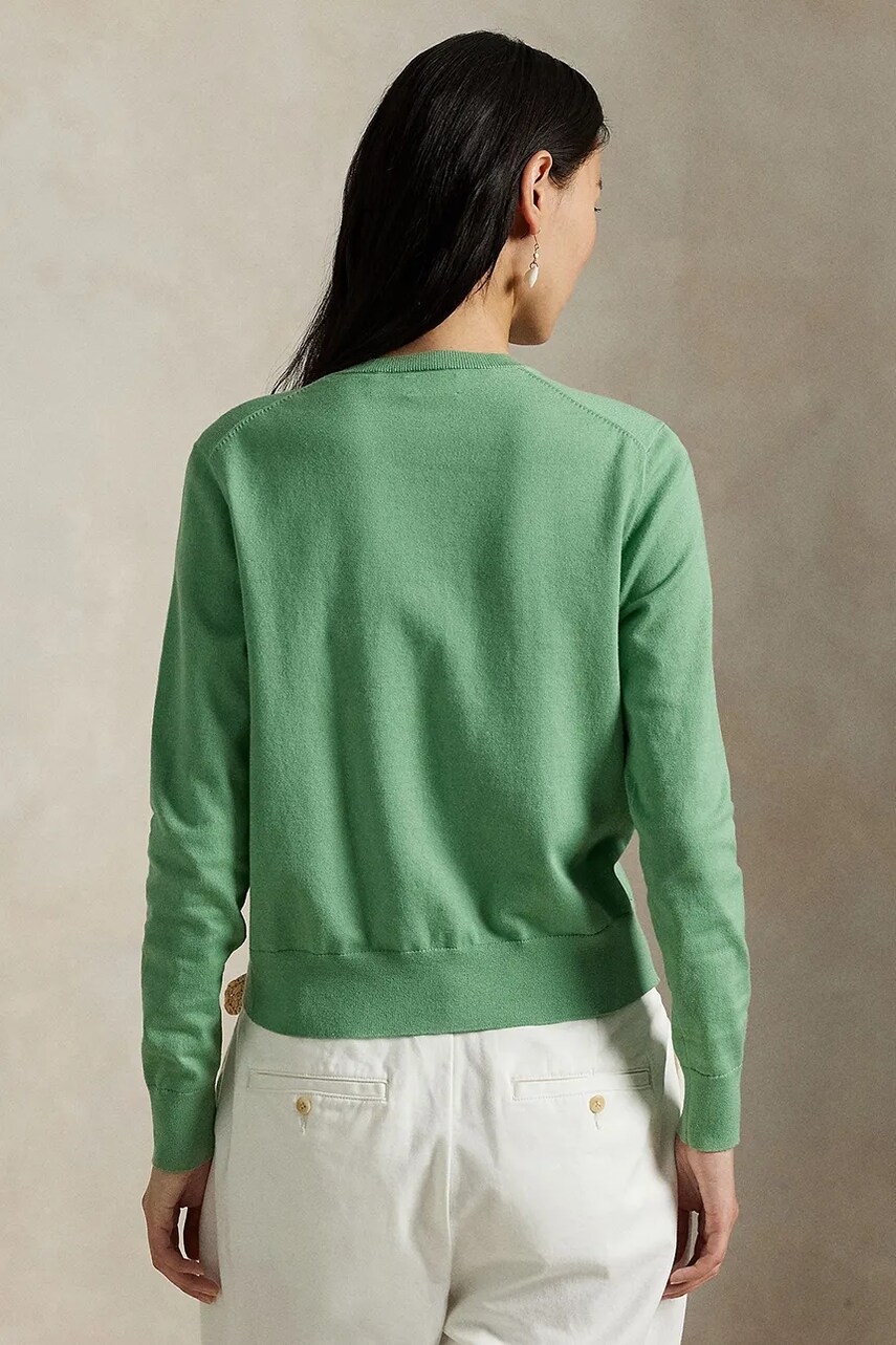 Джемпер Polo Ralph Lauren жіночий колір бежевий легкий 211891672