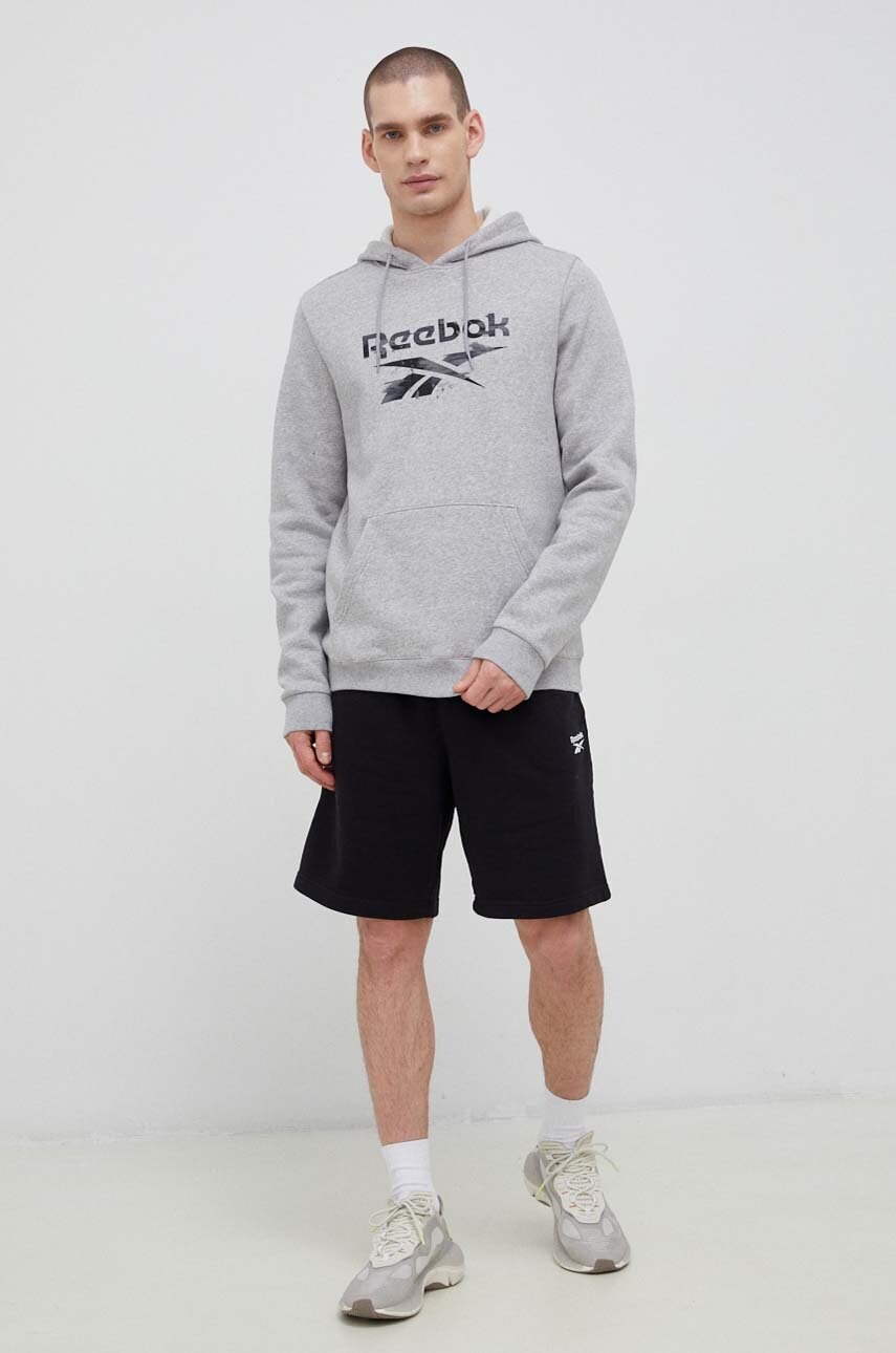 Шорти Reebok чоловічі колір чорний
