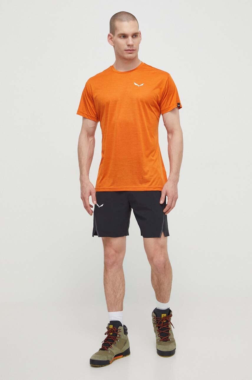Шорти outdoor Salewa Pedroc 2 колір чорний