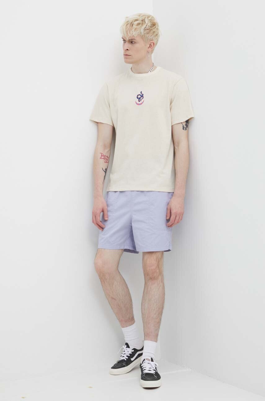 Бавовняні шорти Dickies колір фіолетовий