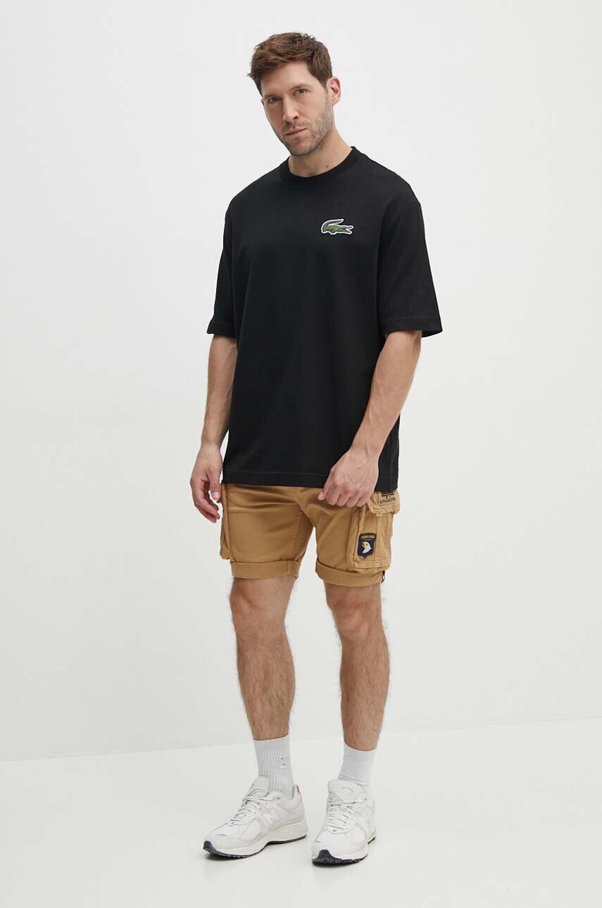 Шорти Alpha Industries чоловічі колір бежевий