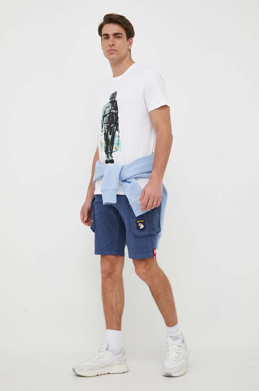 Шорти Alpha Industries чоловічі 186209.435-NewNavy