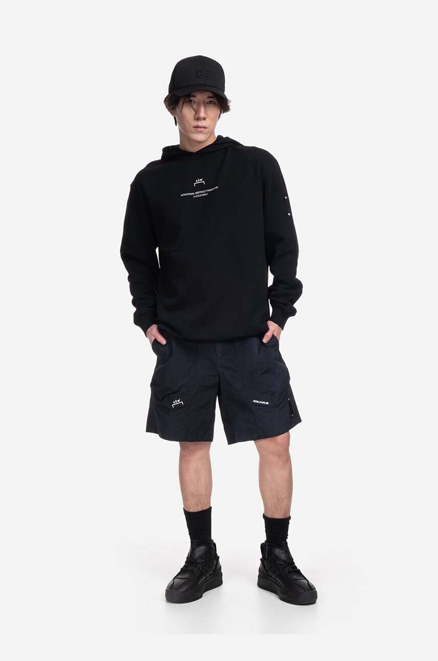 Шорти A-COLD-WALL* Irregular Dye Short чоловічі колір чорний ACWMB183-BLACK