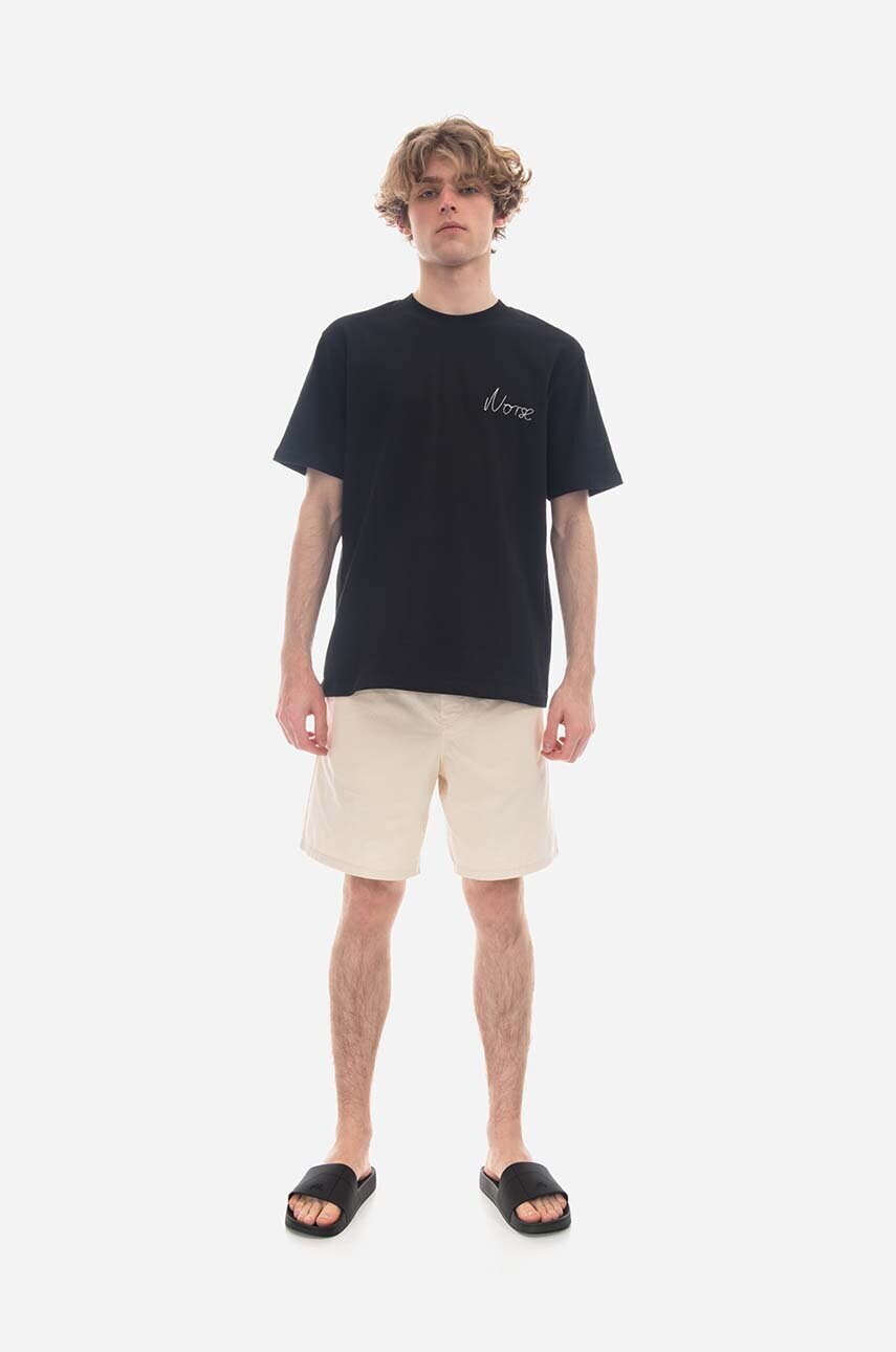 Бавовняні шорти Norse Projects колір бежевий N35.0597.2064-2064