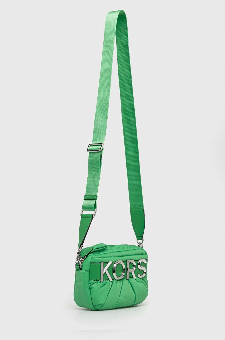 Шкіряна сумочка MICHAEL Michael Kors колір зелений