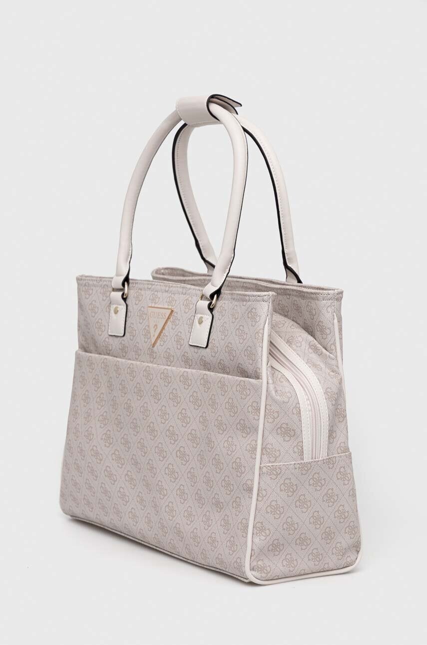 Сумочка Guess колір бежевий