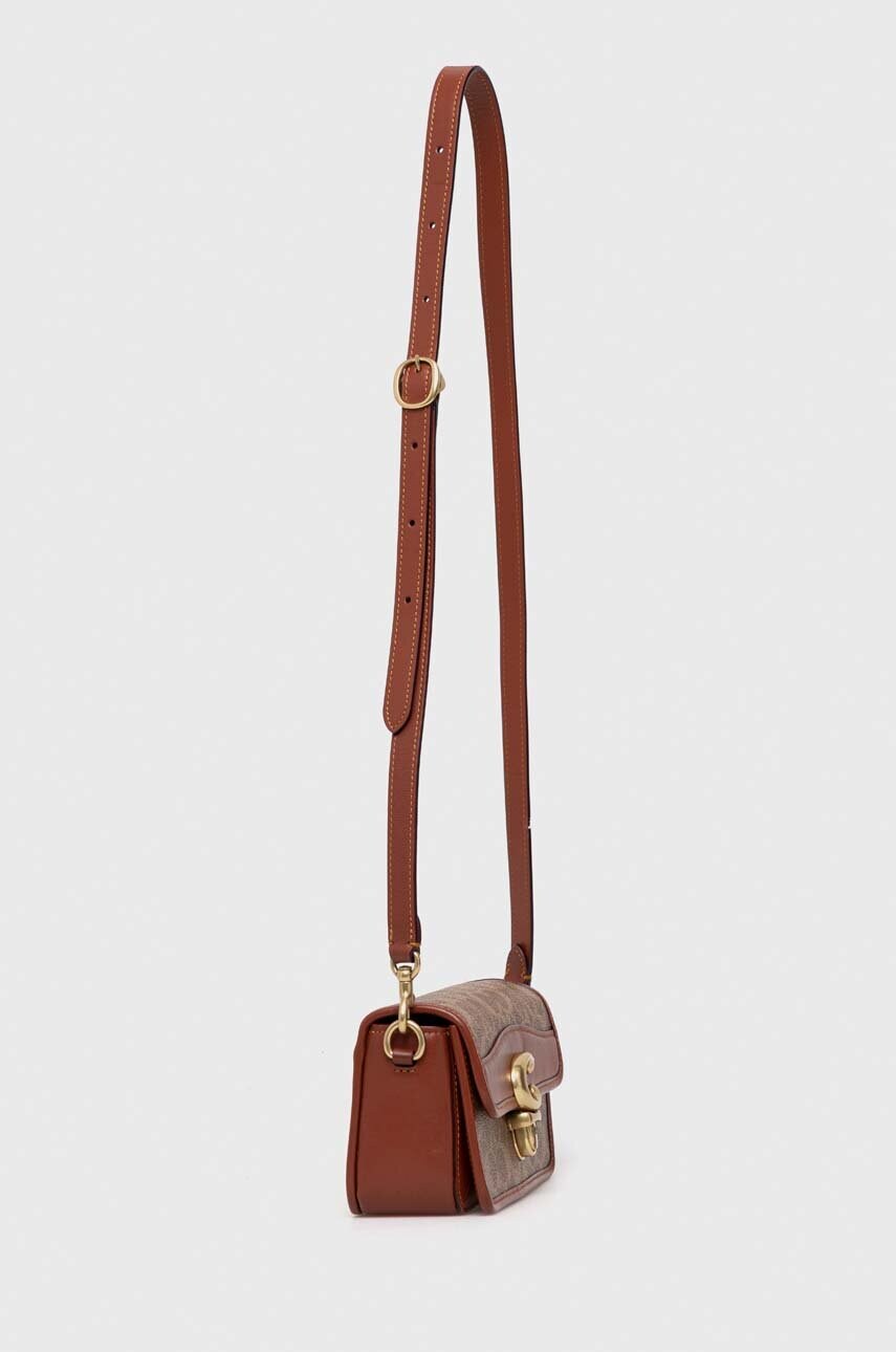 Сумочка Coach колір коричневий