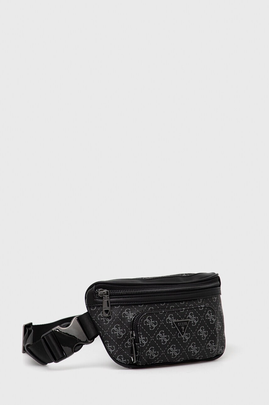 Сумка на пояс Guess колір чорний