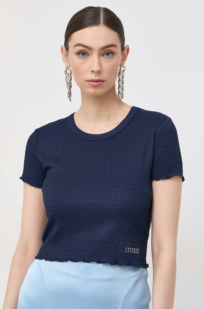 Футболка Guess жіночий колір синій