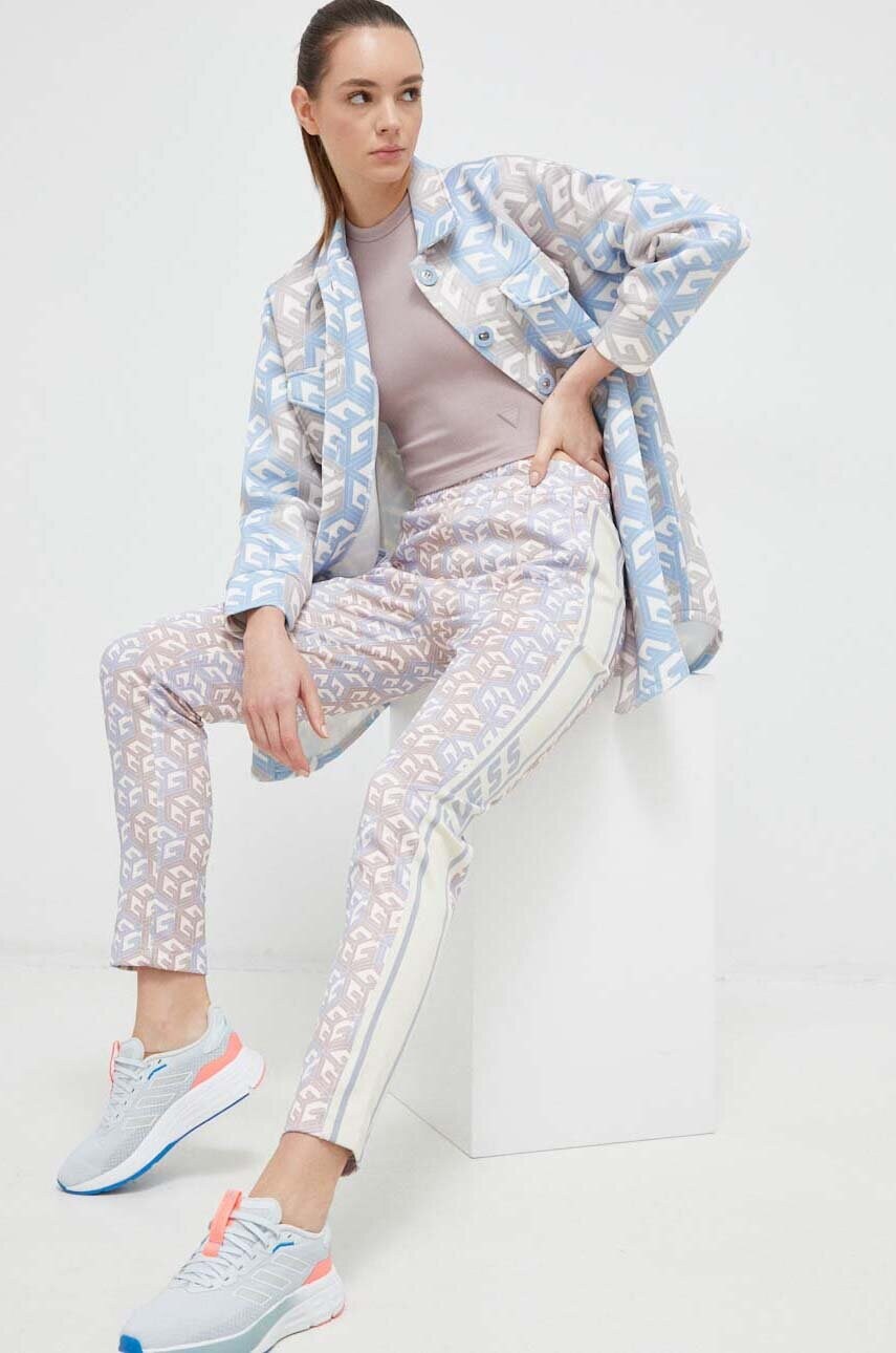 Топ Guess жіночий колір фіолетовий