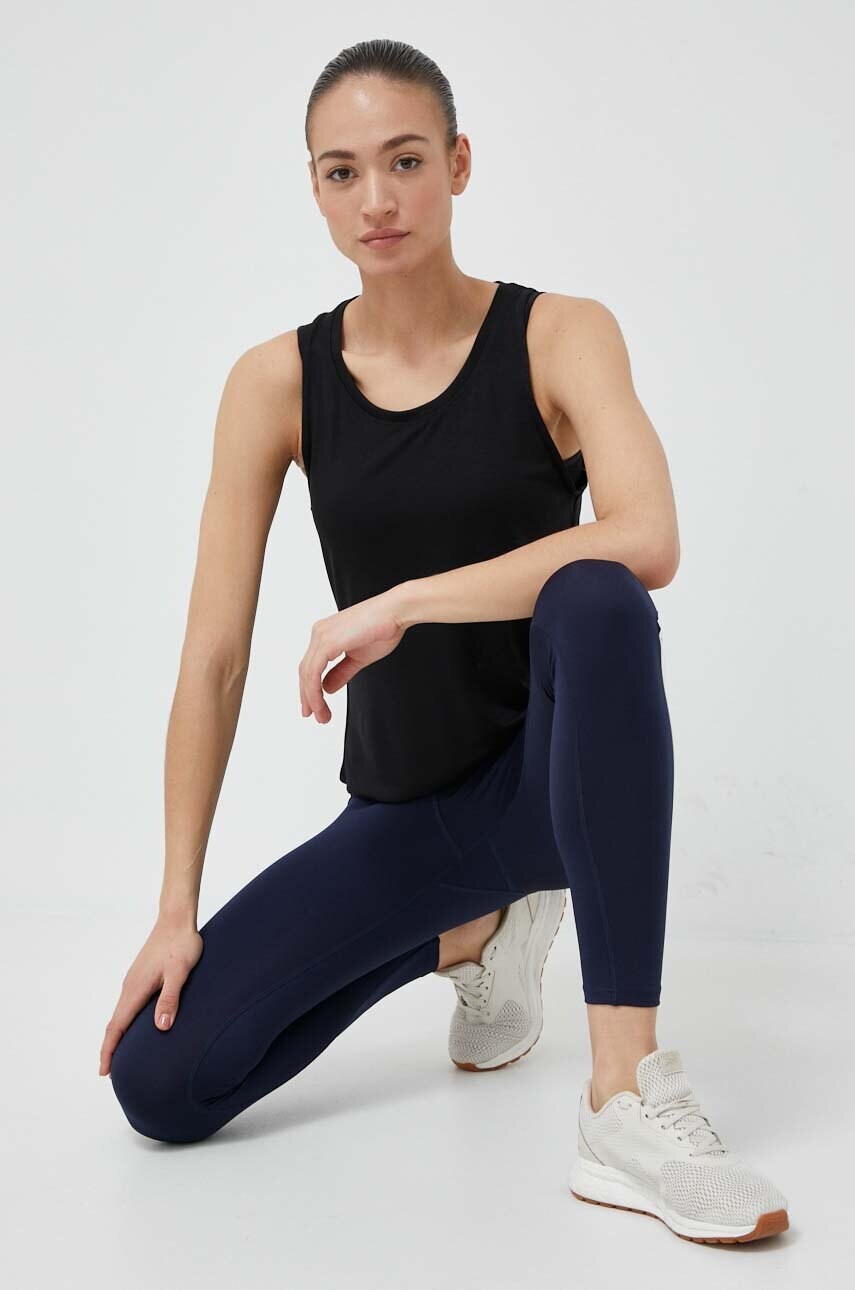 Топ для тренувань Reebok Activchill+DreamBlend колір чорний
