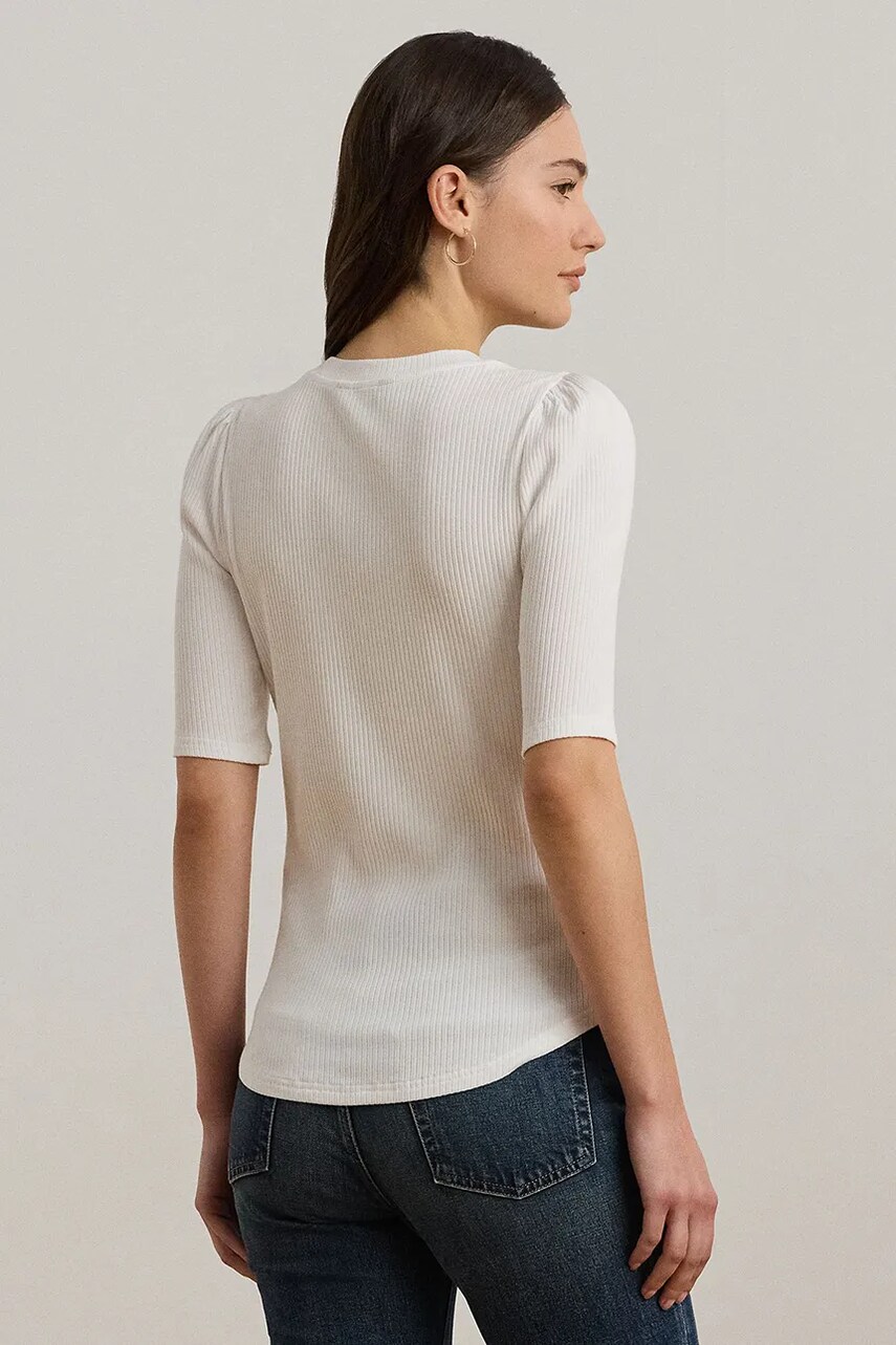 Футболка Lauren Ralph Lauren жіноча колір білий 200902618