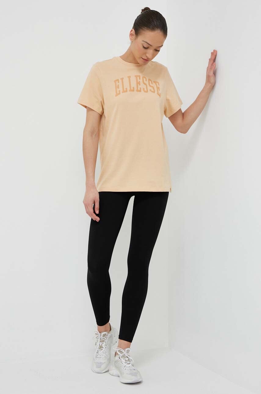 Бавовняна футболка Ellesse колір помаранчевий SGR17859-LIGHTGREY