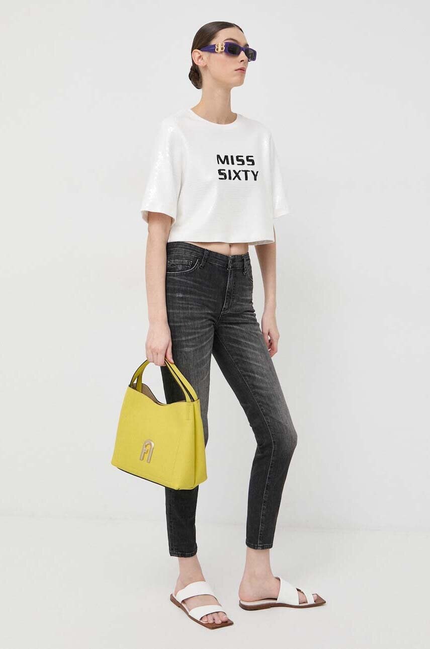 Футболка Miss Sixty жіночий колір білий