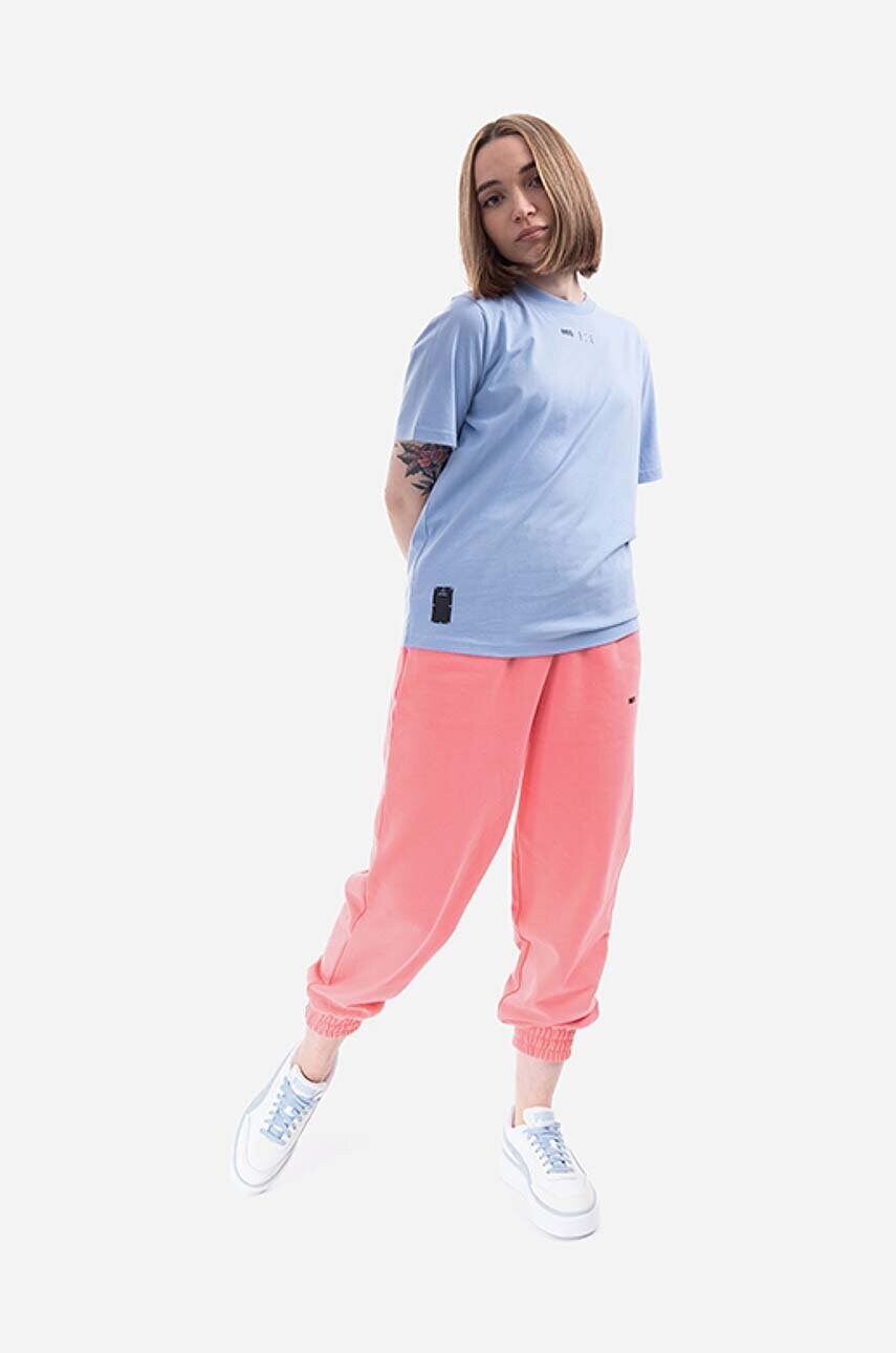 Бавовняна футболка MCQ 624665RSJ785355-BLUE