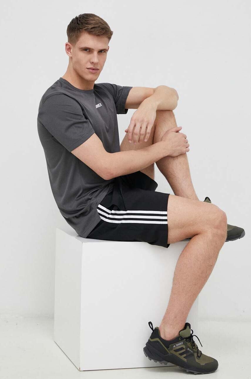 Спортивна футболка adidas TERREX Multi колір сірий однотонна