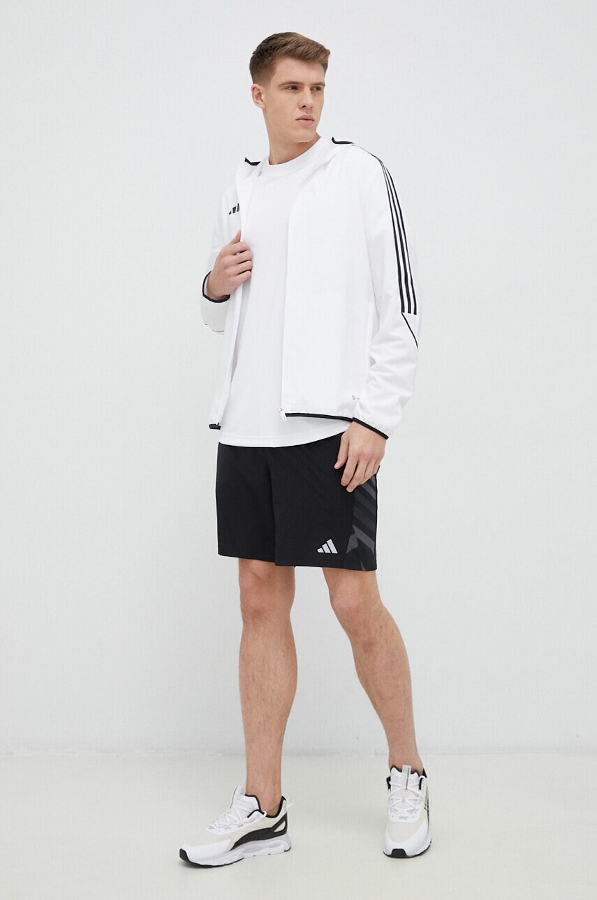 Тренувальна футболка adidas Performance Club колір білий однотонна