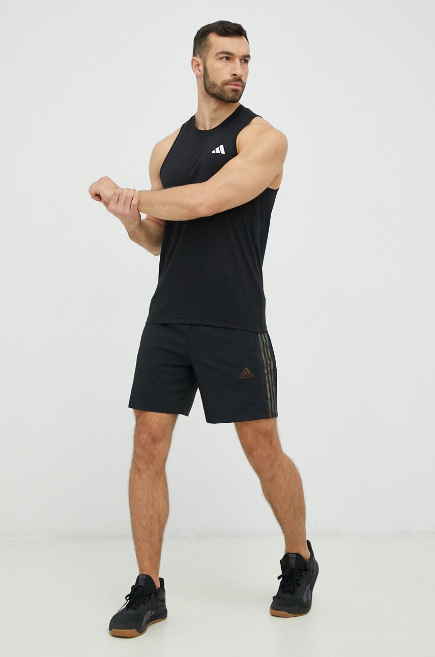 Тренувальна футболка adidas Performance Training Essentials Feelready колір чорний