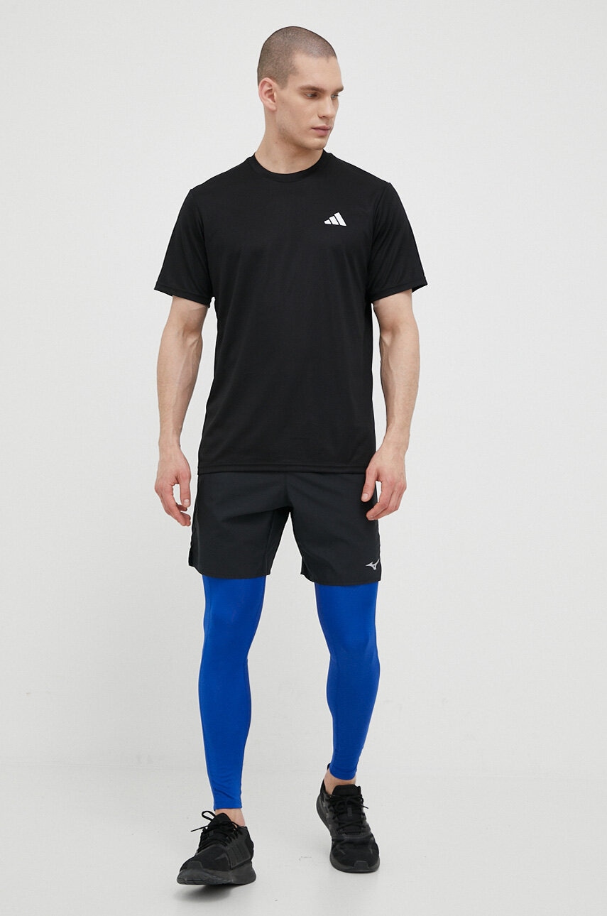 Тренувальна футболка adidas Performance Train Essentials колір чорний однотонна