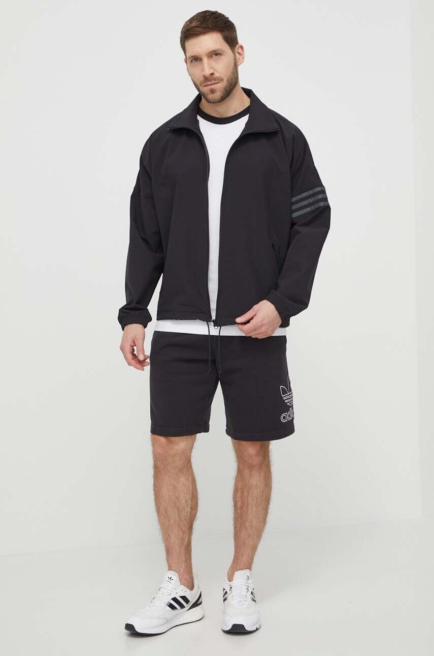 Бавовняна футболка adidas Originals 3-Stripes колір білий візерунок IA4846-white