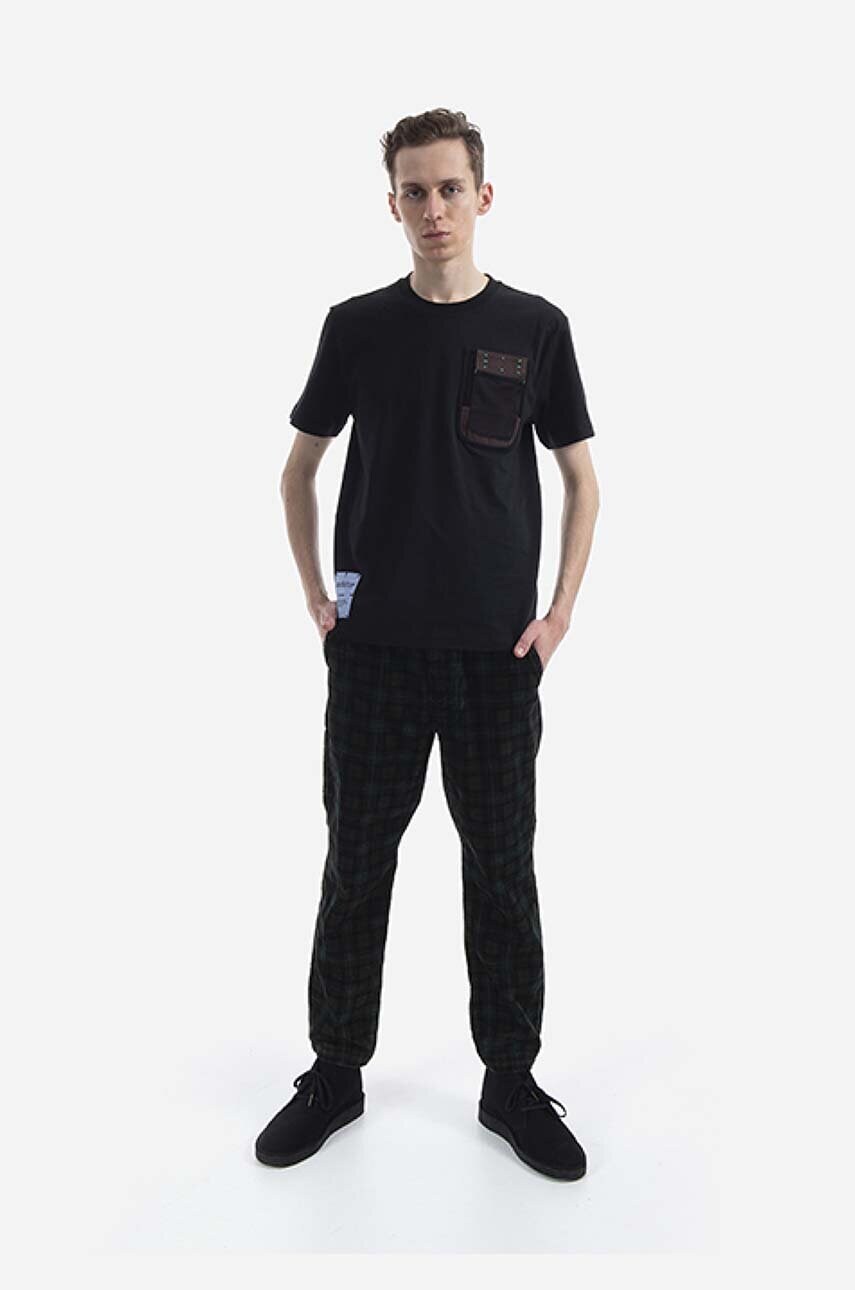 Бавовняна футболка MCQ колір чорний однотонний 677270RST631000-BLACK