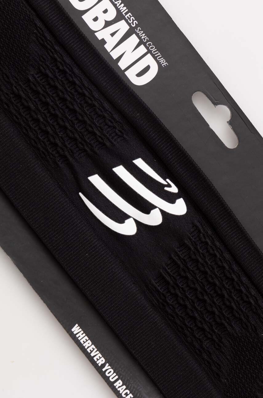 Пов'язка на голову Compressport Headband On/Off колір чорний XBNU3909