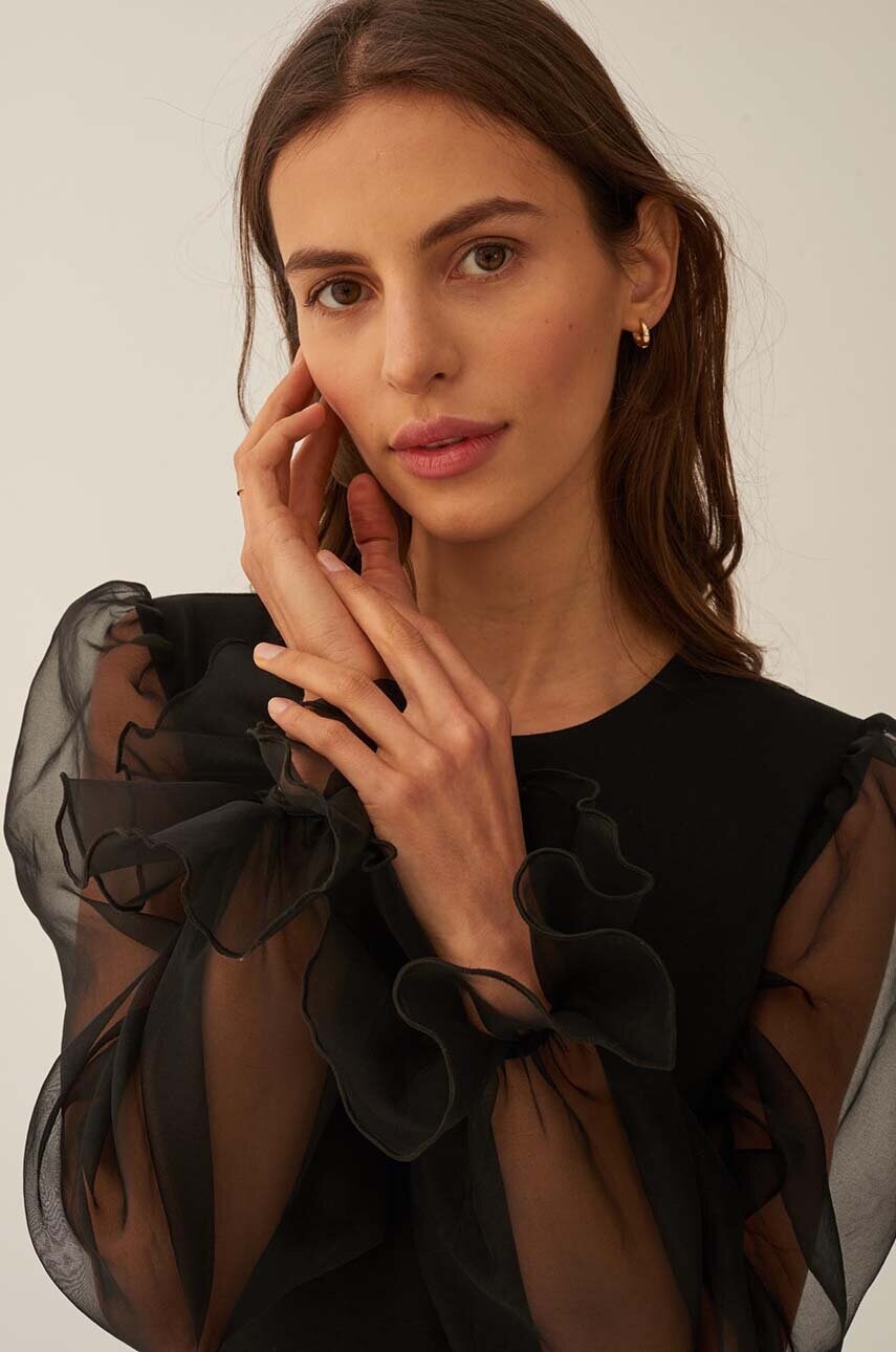 Боді Undress Code Hidden promise Bodysuit жіноче колір чорний однотонне 460