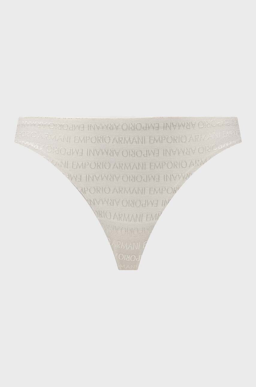 Труси Emporio Armani Underwear 2-pack колір бежевий