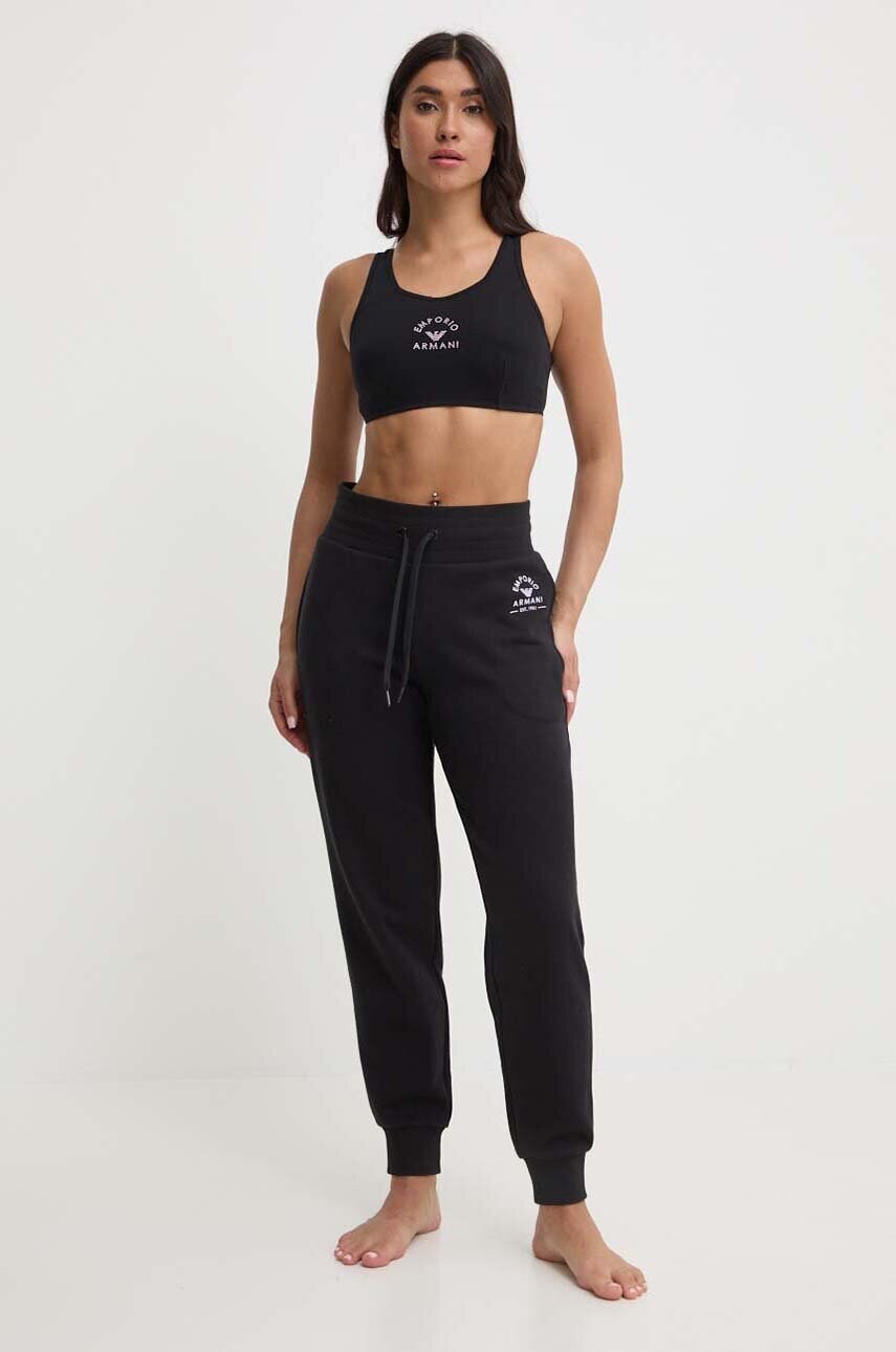 Бюстгальтер Emporio Armani Underwear колір чорний  164403 4R223