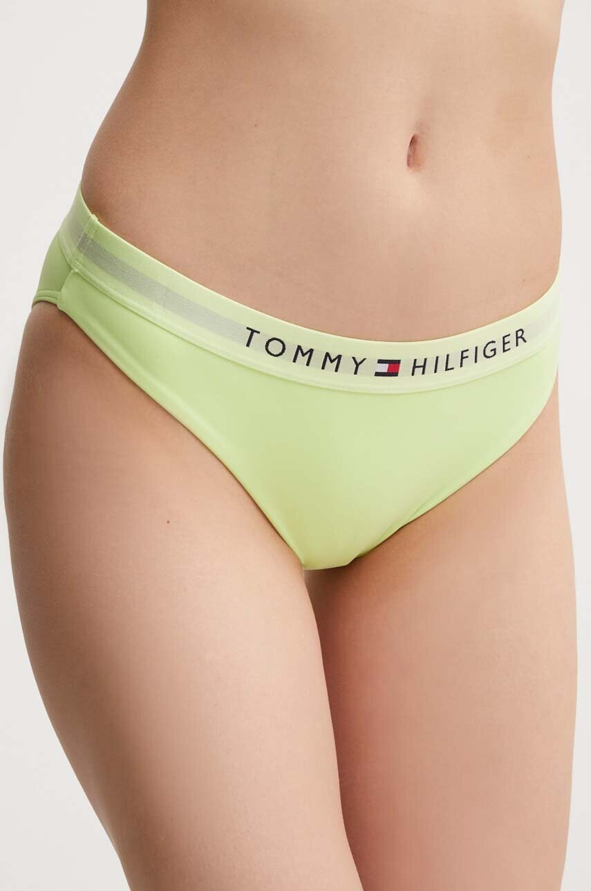 Купальні труси Tommy Hilfiger колір зелений UW0UW04120