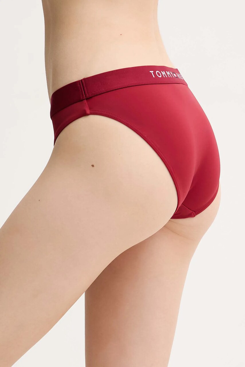 Купальні труси Tommy Hilfiger колір бордовий UW0UW04120